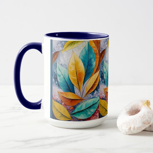 Mug Cosmos baisés au soleil | Modigliani Conception fe (Avec donut)