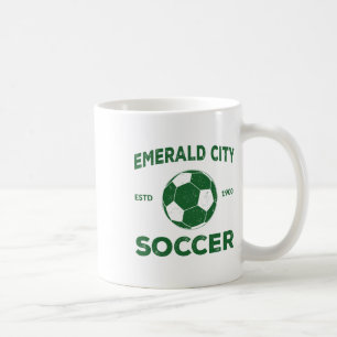 Mug Costume de footbyll de la cité émeraude de Wizard