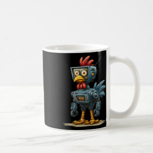 Mug Costume de poulet drôle avec TV pour les amateurs