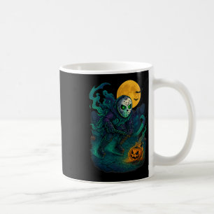 Mug Costume de sport de hockey sur glace squelette Hal