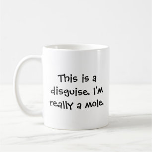 Mug Costume de taupe