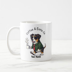 Mug Costume de travail drôle de montagne d'Entlebucher