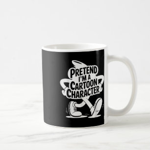 Mug Costume D'Halloween Adulte Facile Prétendre Que Je