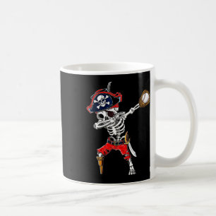 Mug Costume d'Halloween de pirate squelette et balle d