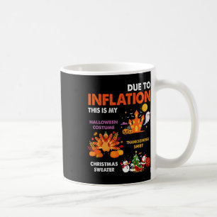 Mug Costume d'Halloween drôle Thanksgiving Laide Chris