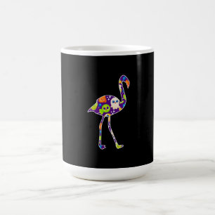 Mug Costume d'Halloween Flamant rose Fantôme Bonbon ca