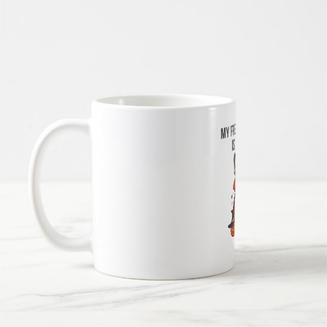 Mug Costume d'Halloween pour chien français Mon Bulldo (Gauche)