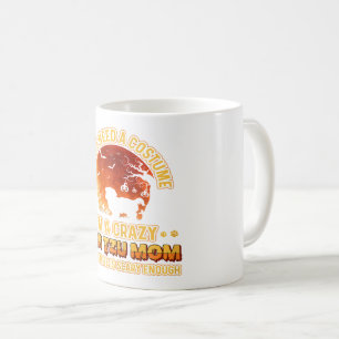 Mug Costume effrayant Dog Mama Crazy Shih Tzu Mom