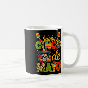 Mug Costume Fiesta Cinco De Mayo Mexicain Crâne 5 De M
