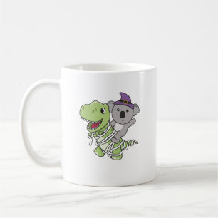 Mug Costume maman T-rex Halloween Koala Happy