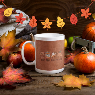 Mug Cosy Automne Chute Musique Thématique