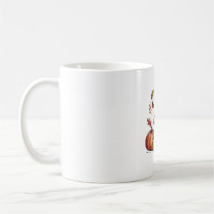 Mug Cosy Citrouille Café Goose Fall Art