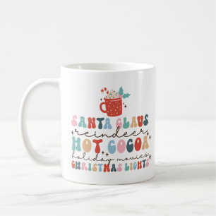 Mug Cosy Retro Noël Coloré Amusant