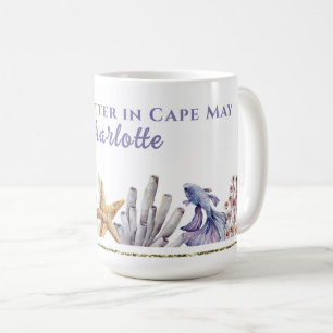 Mug Côtier, Vie meilleure au Cap Mai, Personnalisé