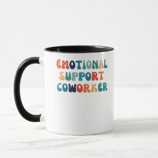 Mug Cotravailleur d'aide émotionnelle - Bestie de trav