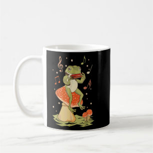 Mug Cottagecore Grenouille Jouer Harmonica Joueur Cham
