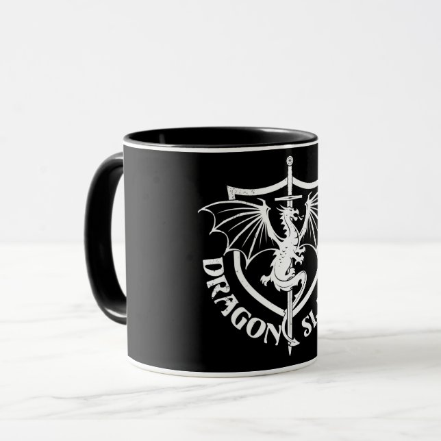 Mug Couche de dragon (Devant gauche)