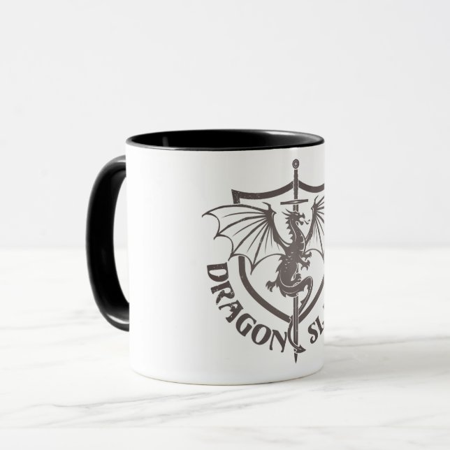 Mug Couche de dragon (Devant gauche)