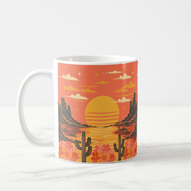 Mug Coucher de soleil (Gauche)