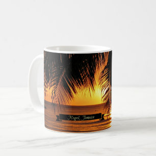 Mug Coucher de soleil à Negril, Jamaïque