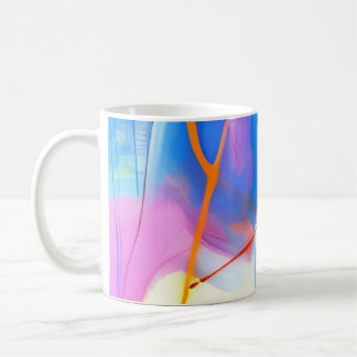 Mug Coucher de soleil abstrait bonbon