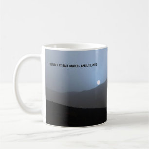 Mug Coucher de soleil bleu martien
