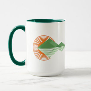 Mug Coucher de soleil dans la vallée