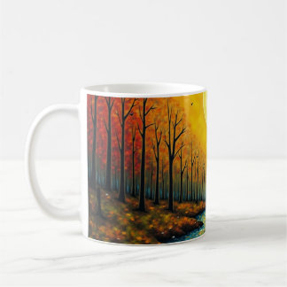 Mug Coucher de soleil d'automne