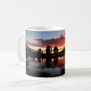 Mug Coucher de soleil du lac Reymann - Yosemite