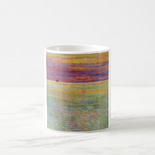 Mug Coucher de soleil en mer (par Childe Hassam)