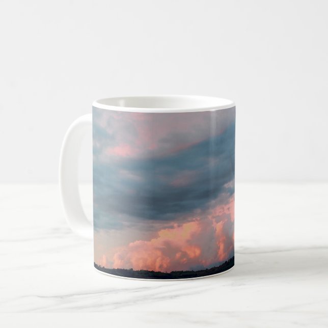 Mug Coucher de soleil majestueux au Pays de Galles (Devant gauche)