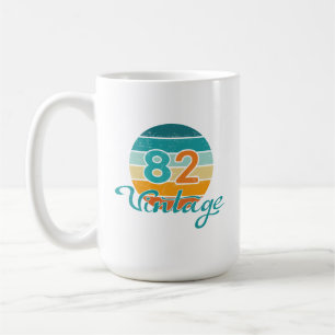 Mug Coucher de soleil Rétro 82 Vintage en détresse