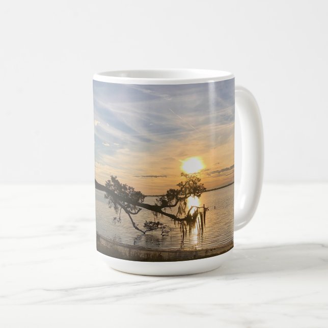 Mug Coucher de soleil sur East Bay (Devant droit)