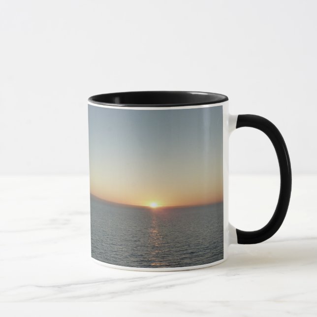 Mug Coucher de soleil sur la mer de l'île Antigua II (Droite)