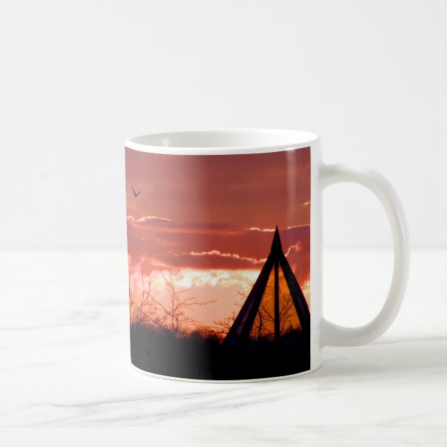Mug coucher de soleil sur le parc (Droite)