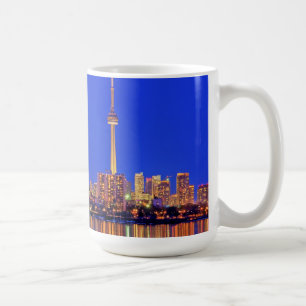 Mug Coucher de ville de Toronto la nuit