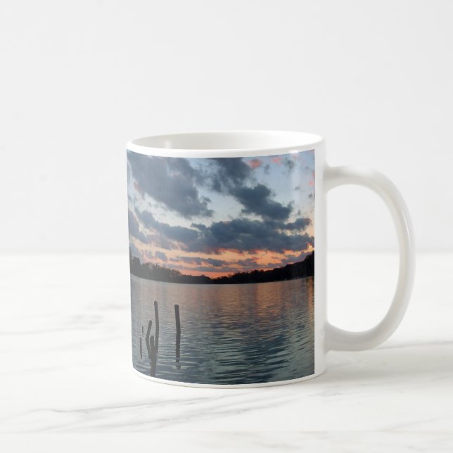 Mug Coucher du soleil d'automne (Droite)