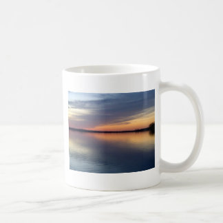 Mug Coucher du soleil de Champlain de lac d'Alburgh,