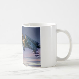 Mug coucher du soleil en mer