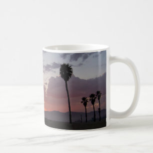 Mug coucher du soleil : père Noël monica, ca