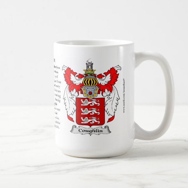 Mug Coughlin, l'origine, la signification et la crête (Droite)