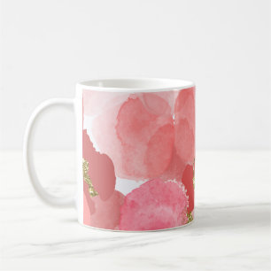 Mug Couleur, abstrait, divers motif transparent avec c