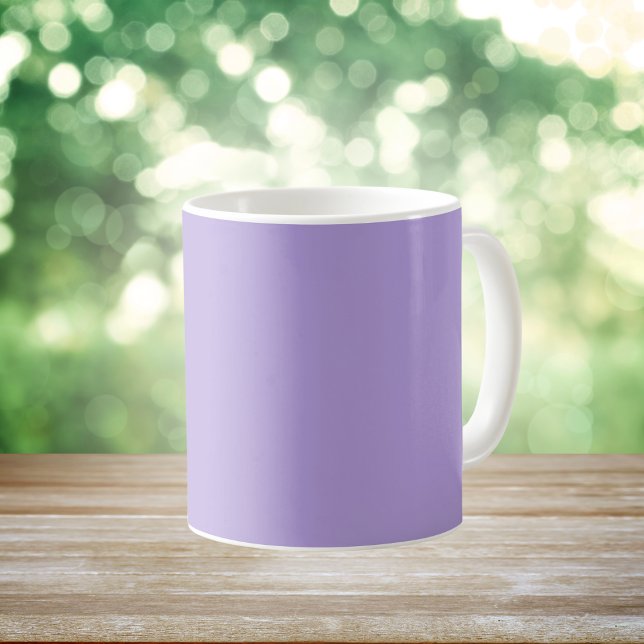 Mug Couleur claire pastel violet (Créateur téléchargé)