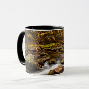 Mug Couleur d'automne Jefferson Brook Montagnes blan