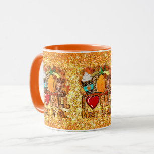Mug Couleur de la Personnaliser d'automne de l'amour