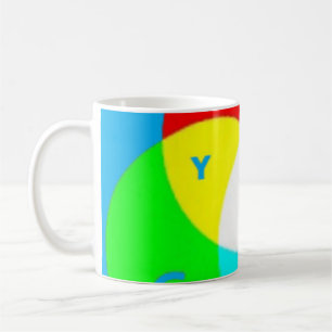 Mug couleur de mélange