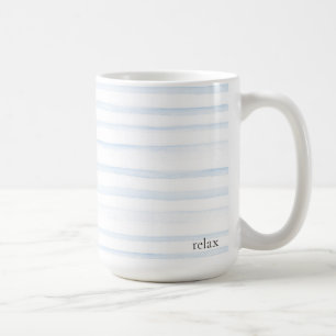 Mug COULEUR D'EAU STRIPÉE QUOTIDIENNEMENT RAPPELER la 