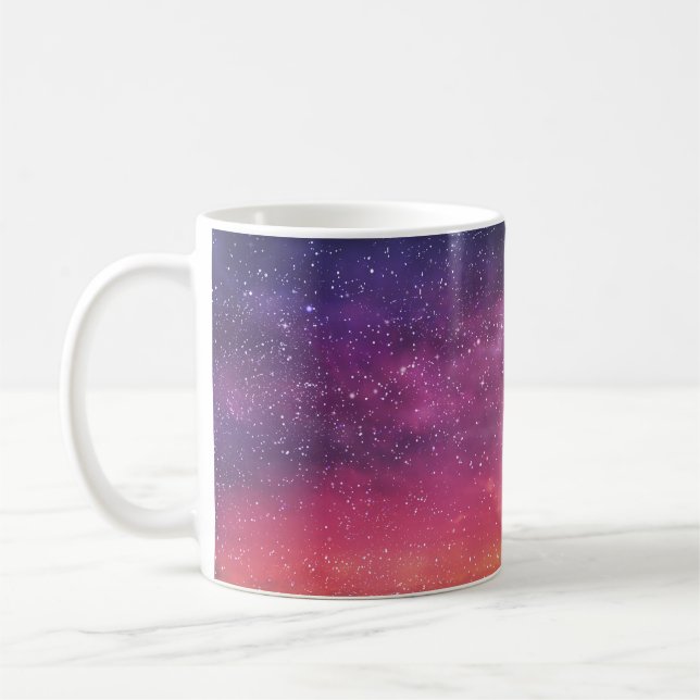 Mug Couleur magique : Enchantant Arrière - plan Sky. (Gauche)
