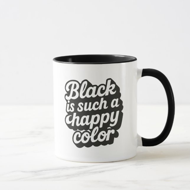 Mug Couleur noire (Droite)
