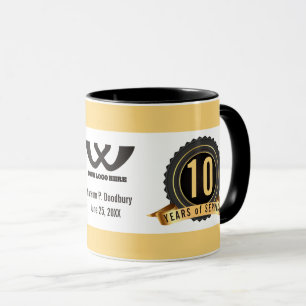 Mug Couleur personnalisée Café anniversaire UNIVERSA